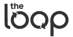 The Loop logo in black and white